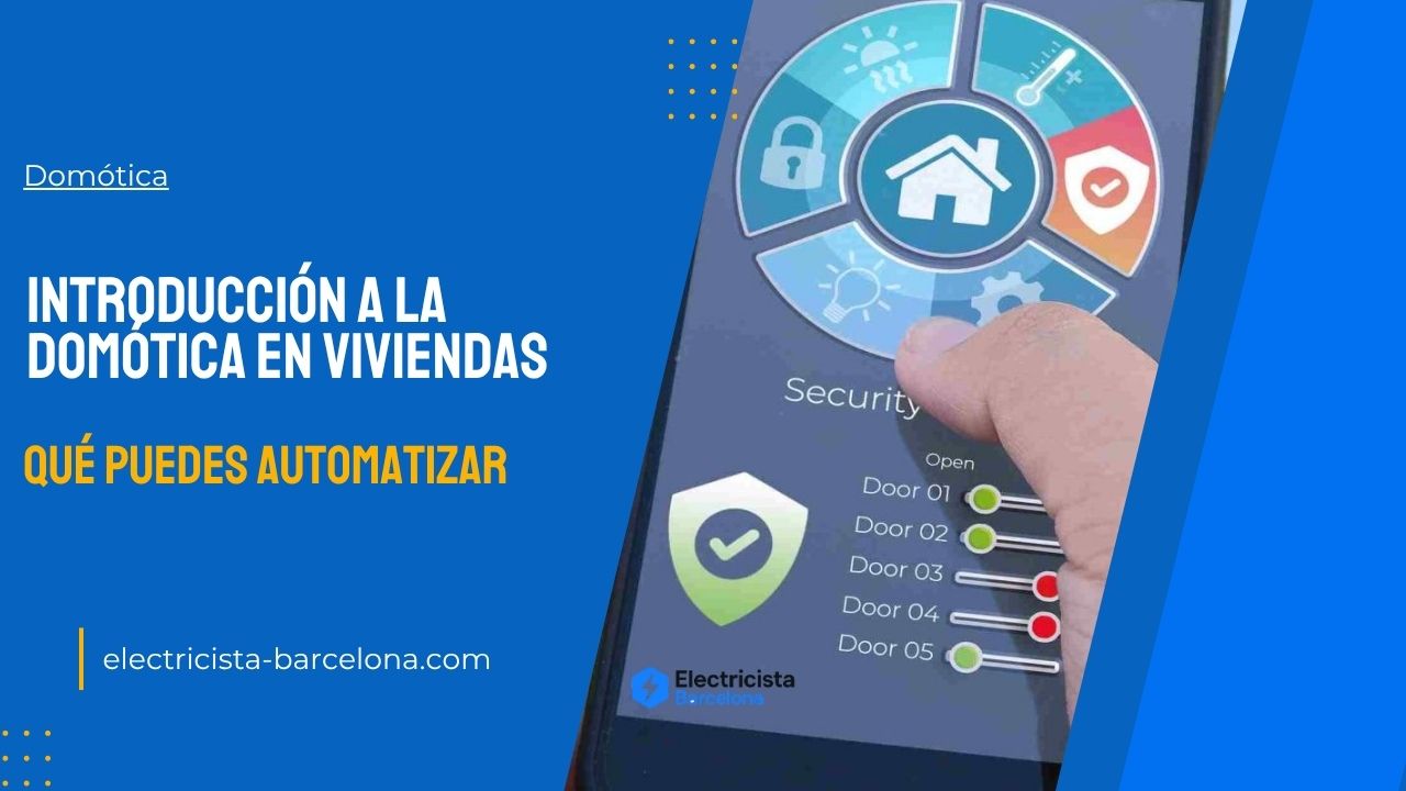 Imagen de introducción a la domótica en viviendas